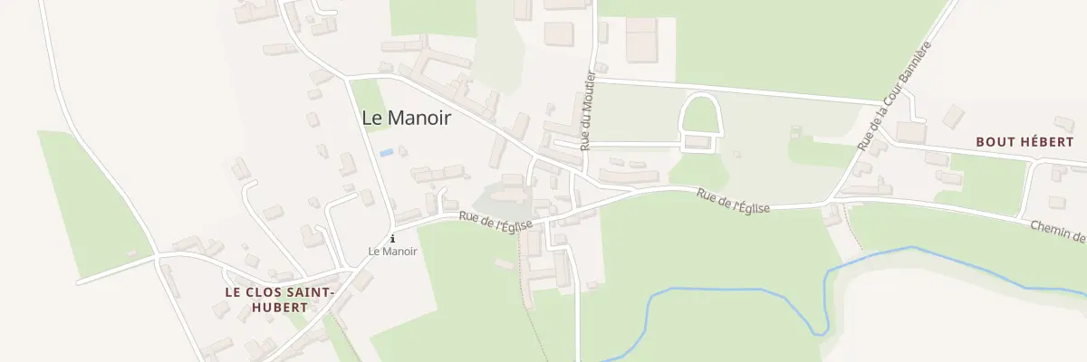 Plan du 5014 Le Bourg au Manoir