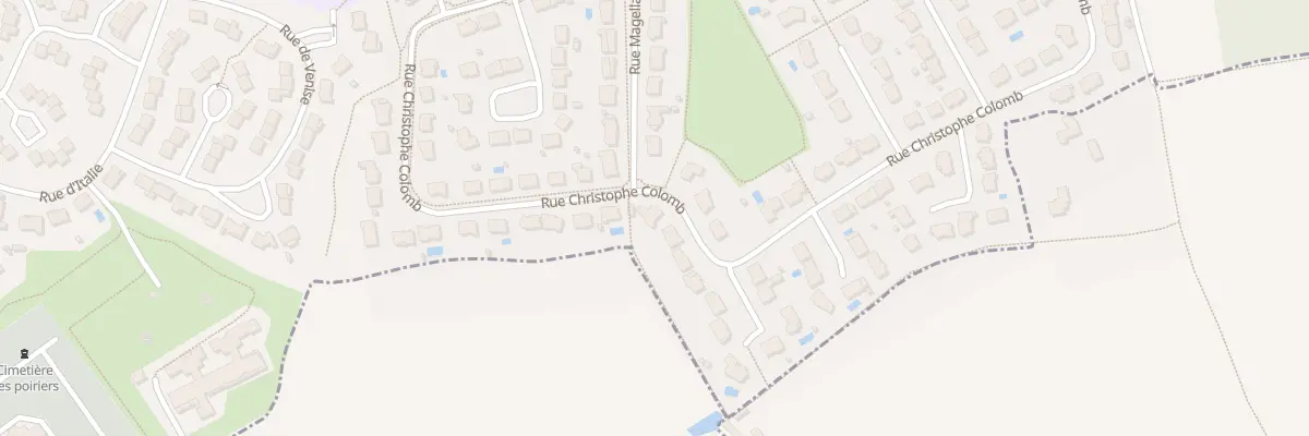 Plan du 28 Rue Christophe Colomb à Montreuil-Juigné