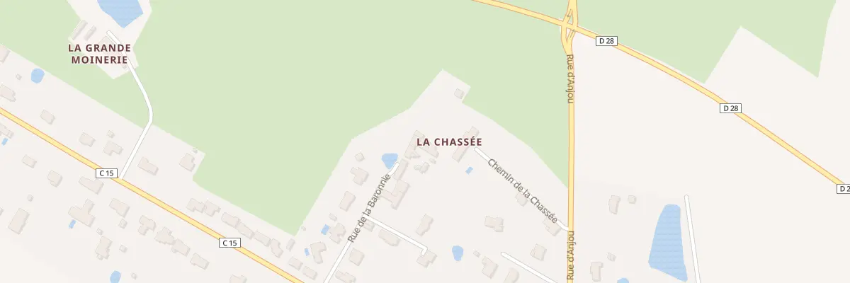 Plan du 20 Rue de la Baronnie à Nueil-les-Aubiers