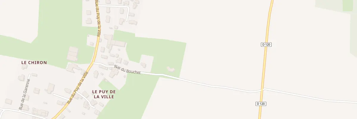 Plan du 17 Rue du Bouchet à Saint-Félix