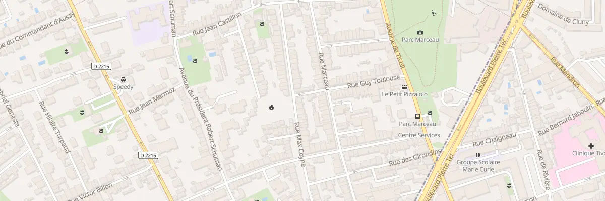 Plan du 34 Rue Guy Toulouse au Bouscat