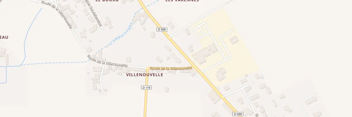 Plan du 28 Rue de Saintonge à Landes