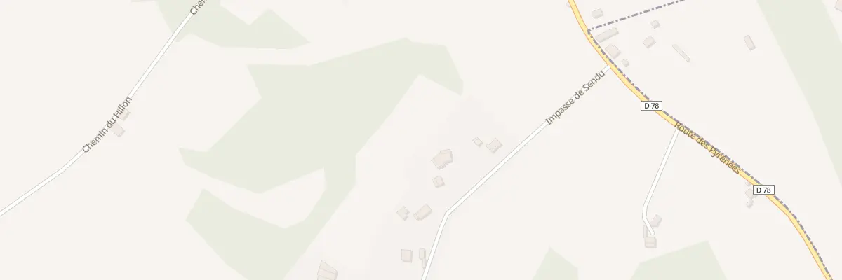 Plan du 220 Imp de Sendu à Horsarrieu