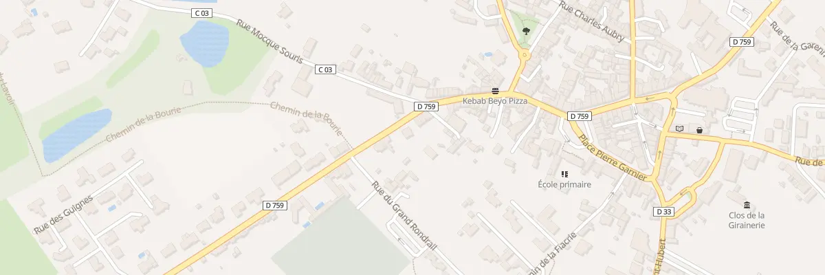 Plan du 21 Rue de la Vendée à Nueil-les-Aubiers