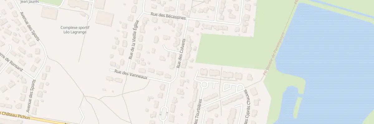 Plan du 11 Rue des Colverts à Parempuyre