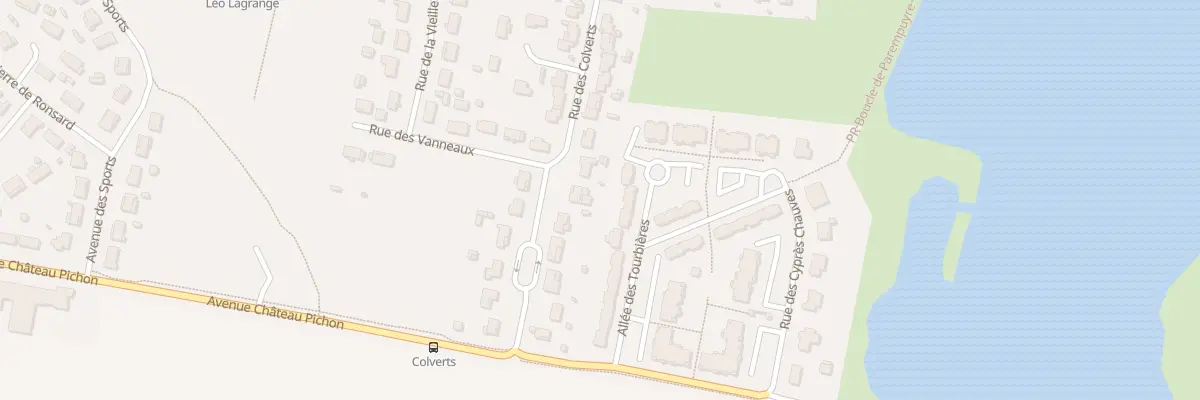 Plan du 18 Rue des Cypres Chauves à Parempuyre