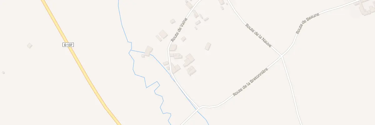 Plan du 241 Vaine Sud à Cartelègue
