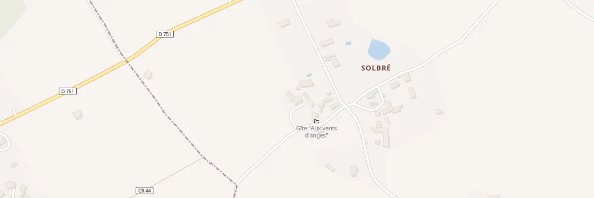 Plan du 7 Solbré à Mozé-sur-Louet