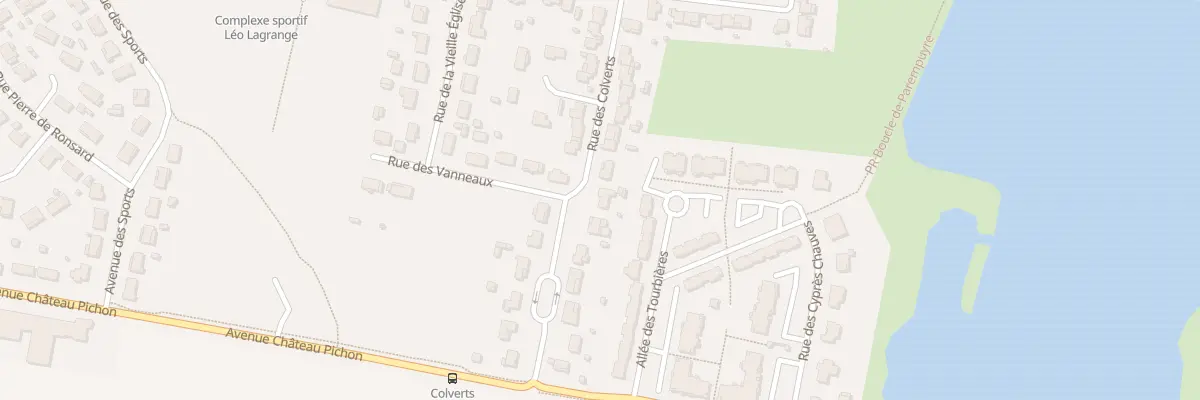 Plan du 17 Rue des Colverts à Parempuyre