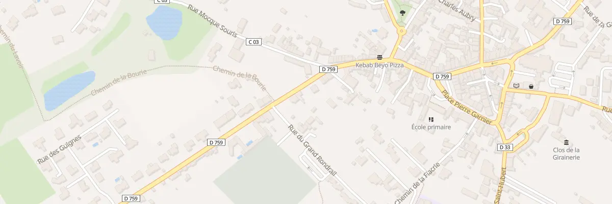 Plan du 23 Rue de la Vendée à Nueil-les-Aubiers