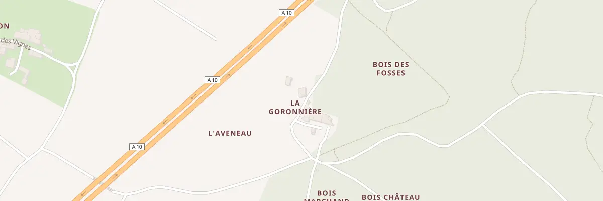 Plan du 1 Che de Traverse à Fenioux