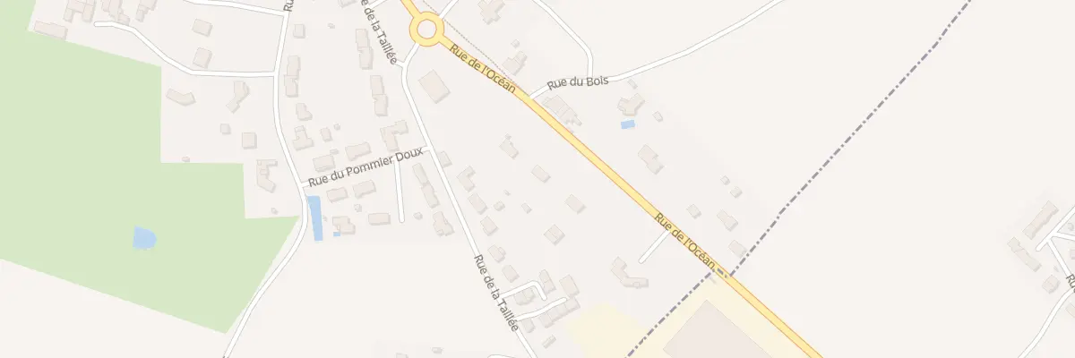 Plan du 7 Rue de l’Océan à Saint-Paul-en-Gâtine
