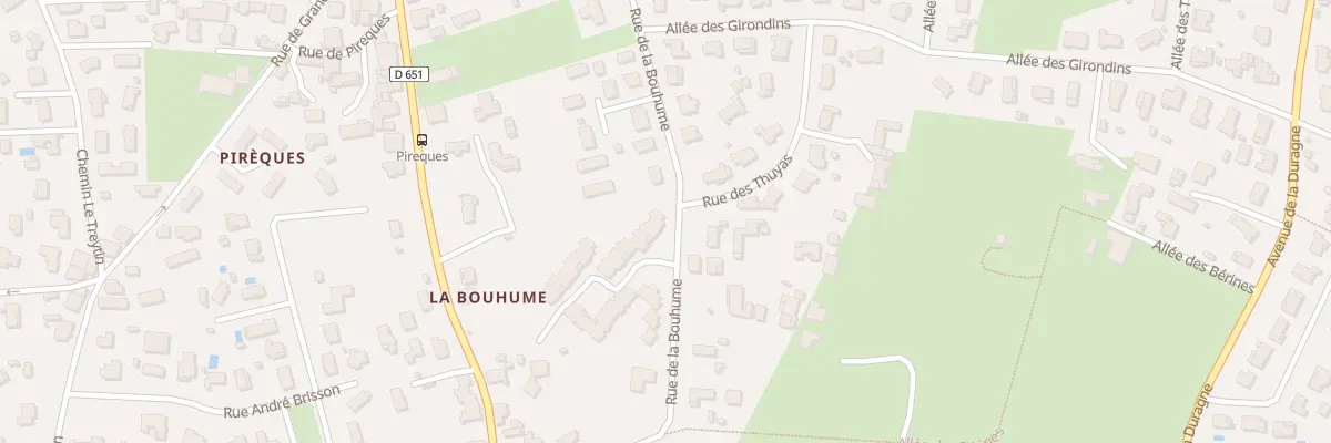 Plan du 21 Rue de la Bouhume à Léognan