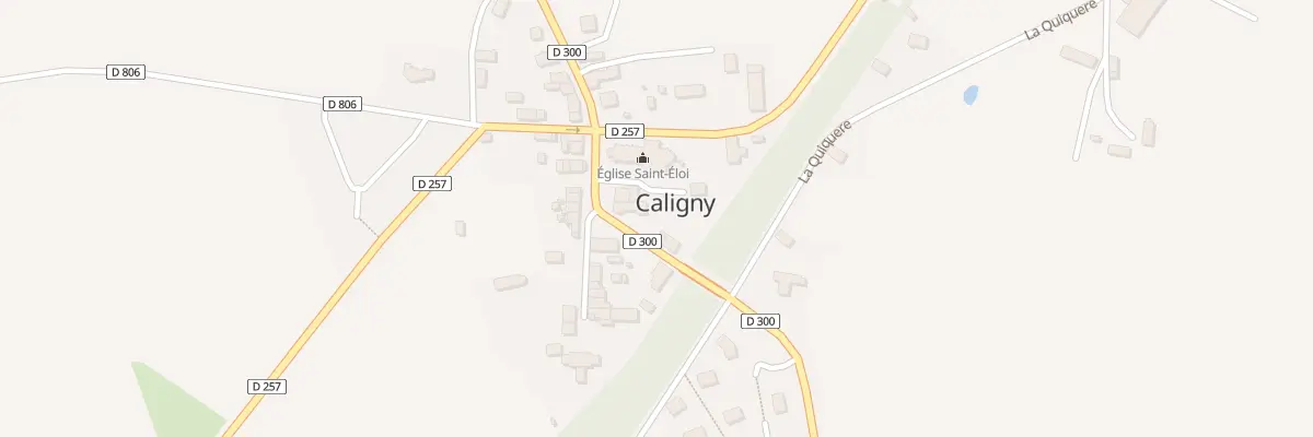 Plan du 67 Rte de Flers à Caligny