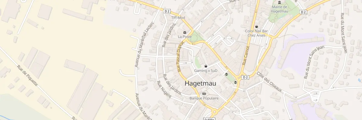 Plan du 118 Rue Pascal Duprat à Hagetmau