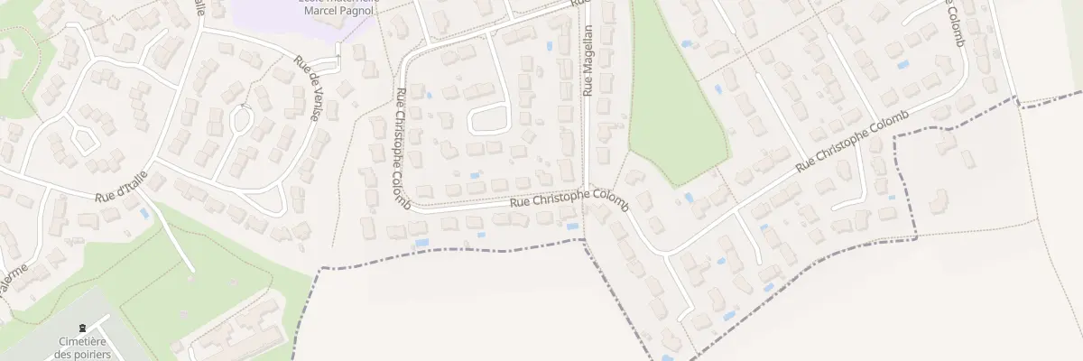 Plan du 21 Rue Christophe Colomb à Montreuil-Juigné