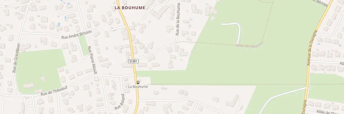 Plan du 10 Rue de la Bouhume à Léognan