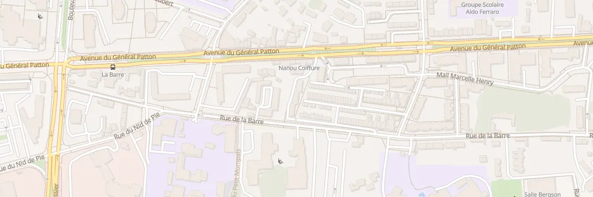 Plan du 144 Rue de la Barre à Angers
