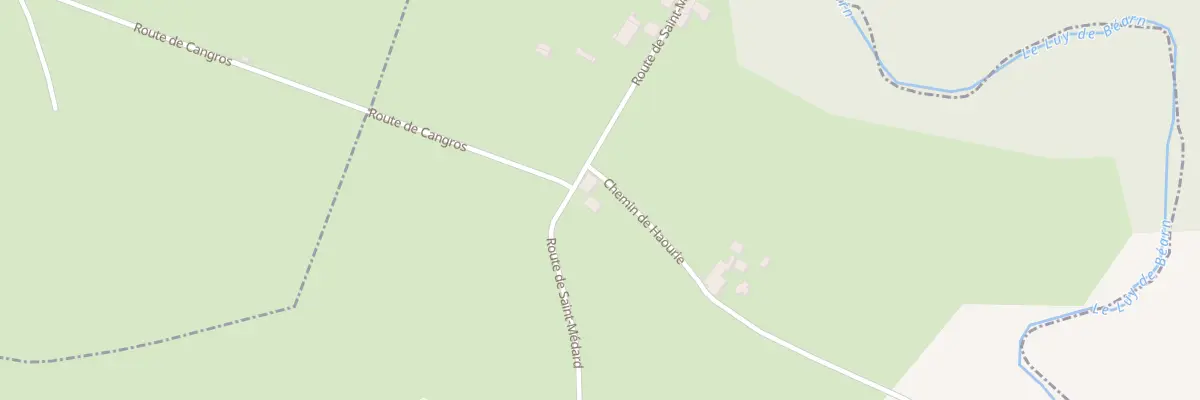 Plan du 30 Che de Haourie à Hagetaubin