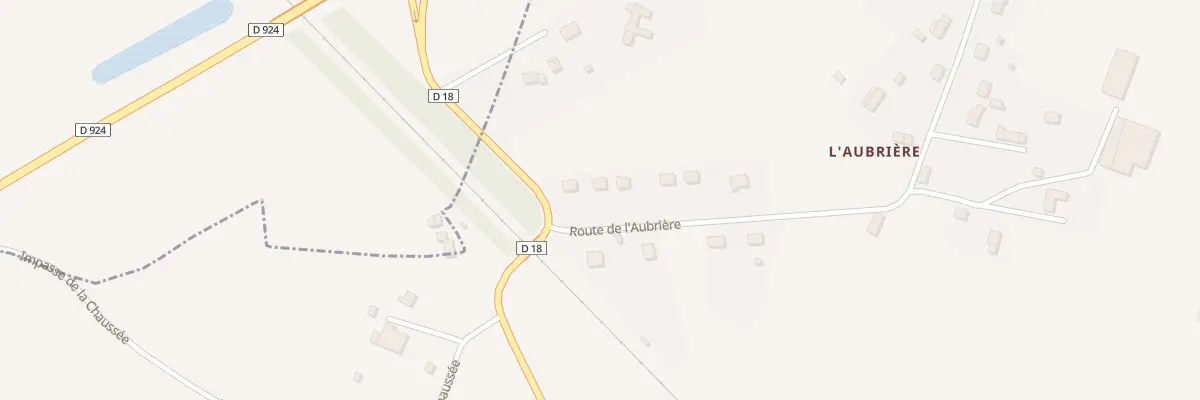 Plan du 51 Rte de l’Aubrière à Caligny