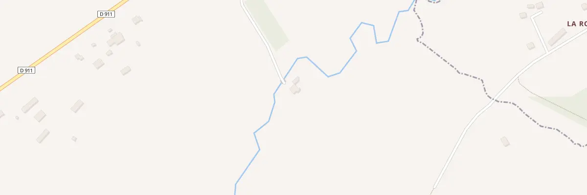Plan du 672 Rte de Condé à Caligny