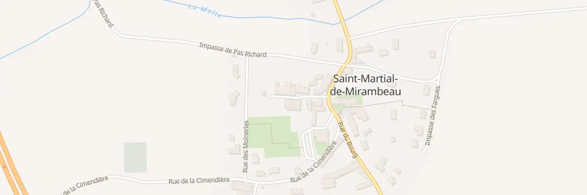 Plan du 10B Imp du 19 Mars 1962 à Saint-Martial-de-Mirambeau