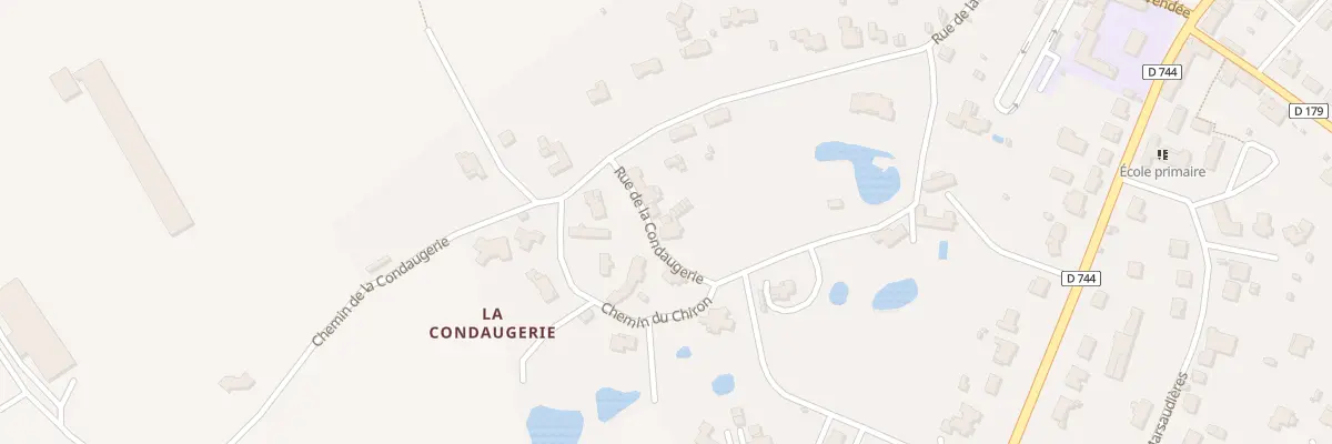 Plan du 4 Rue de la Condaugerie à Moncoutant-sur-Sèvre