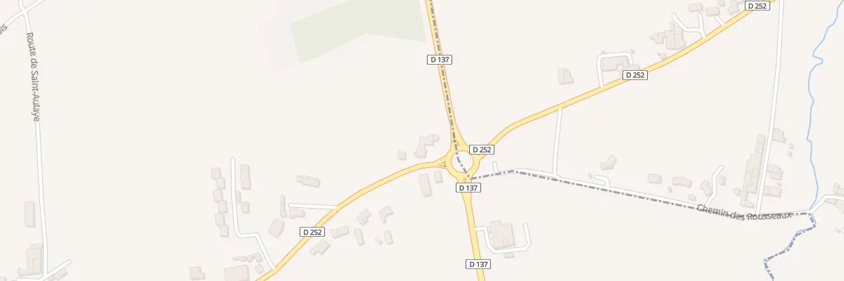 Plan du 2A La Cafourche à Mazion