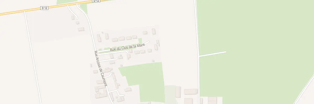 Plan du 5072 Le Clos de la Mare au Manoir