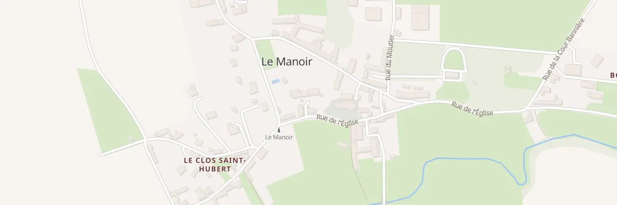 Plan du 5018 Le Bourg au Manoir