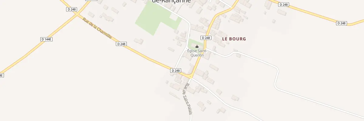Plan du 2A Che de l’Eglise à Saint-Quantin-de-Rançanne