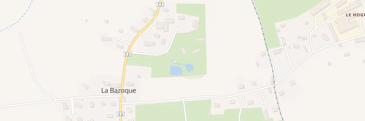 Plan du 9 Le Bosny à La Bazoque