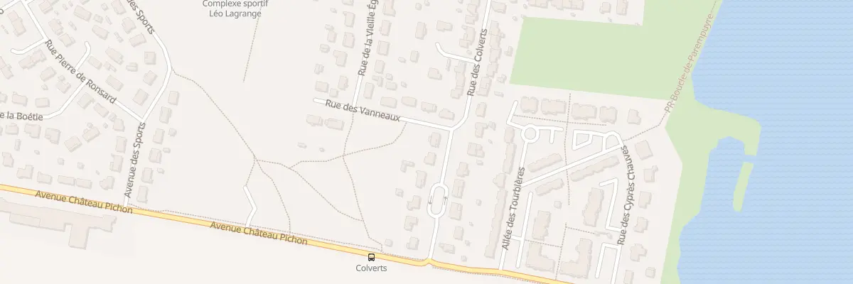 Plan du 18 Rue des Colverts à Parempuyre
