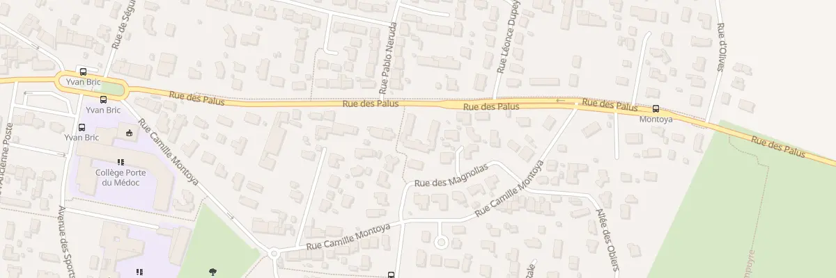 Plan du 32 Rue des Palus à Parempuyre