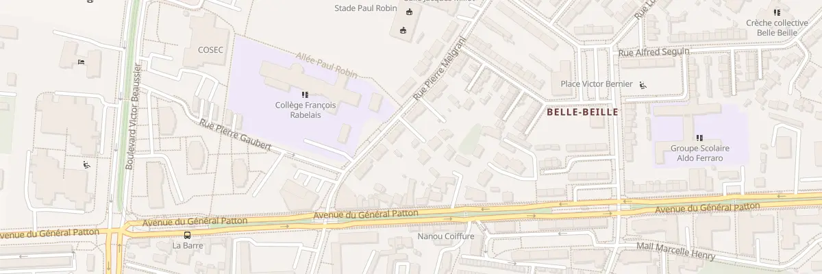 Plan du 24 Rue Pierre Melgrani à Angers