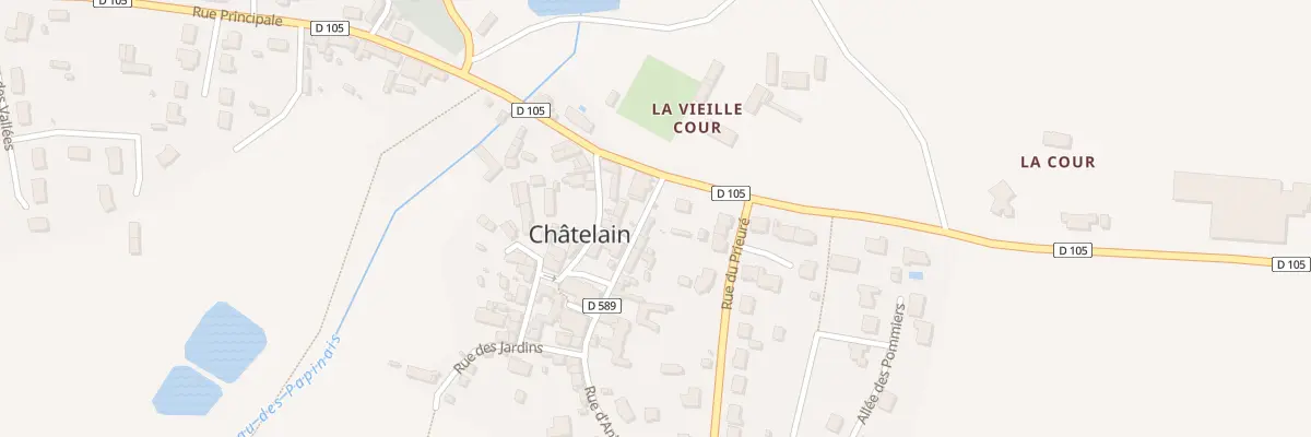 Plan du 1 Rue d’Anjou à Châtelain