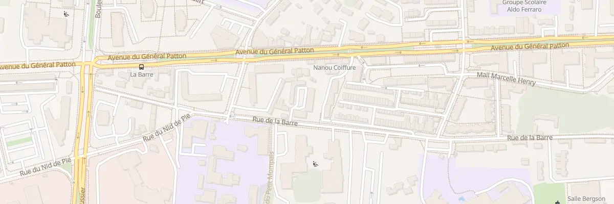Plan du 148 Rue de la Barre à Angers