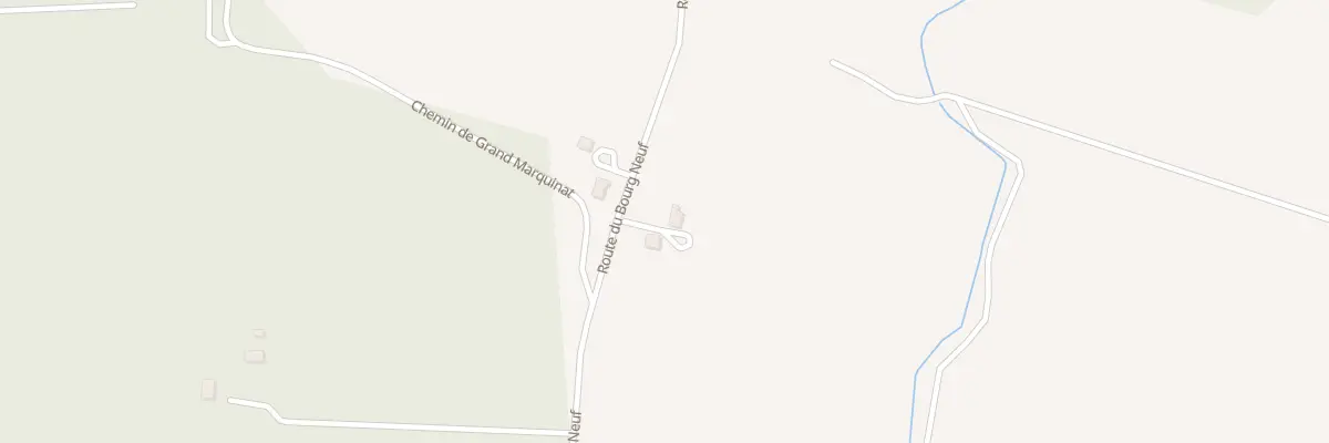 Plan du 700 Rte du Bourg Neuf à Campet-et-Lamolère