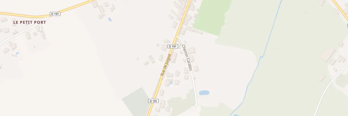 Plan du 43 Rue de Juigné à Feneu