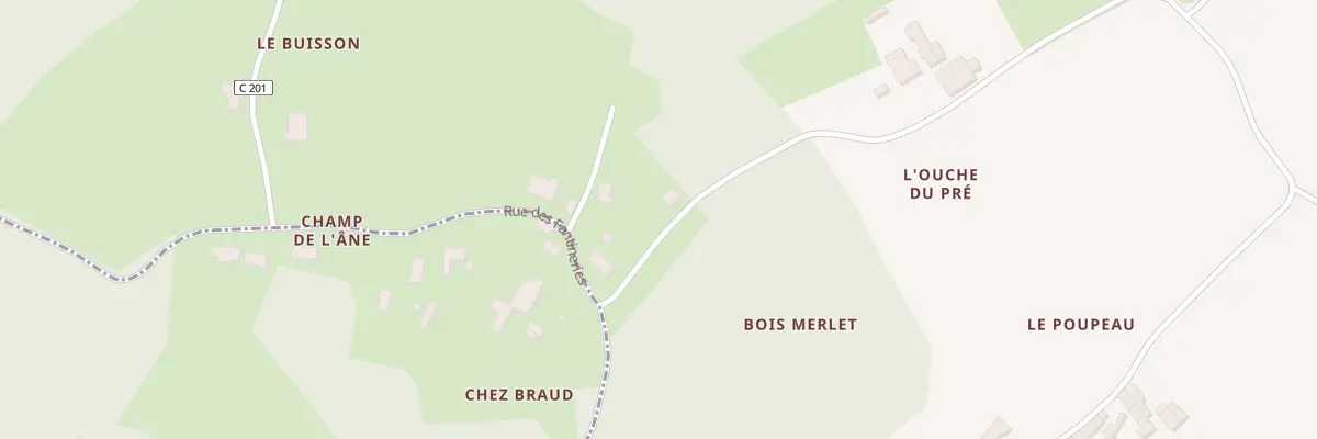 Plan du 14 Rue La Varenne à Bignay