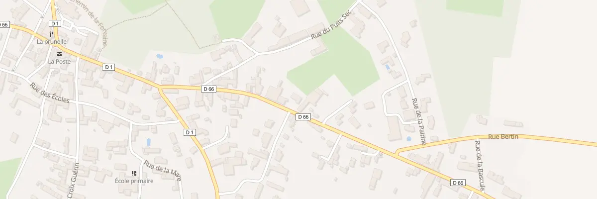 Plan du 21 Rue Désiré Méchain à Saint-Pompain
