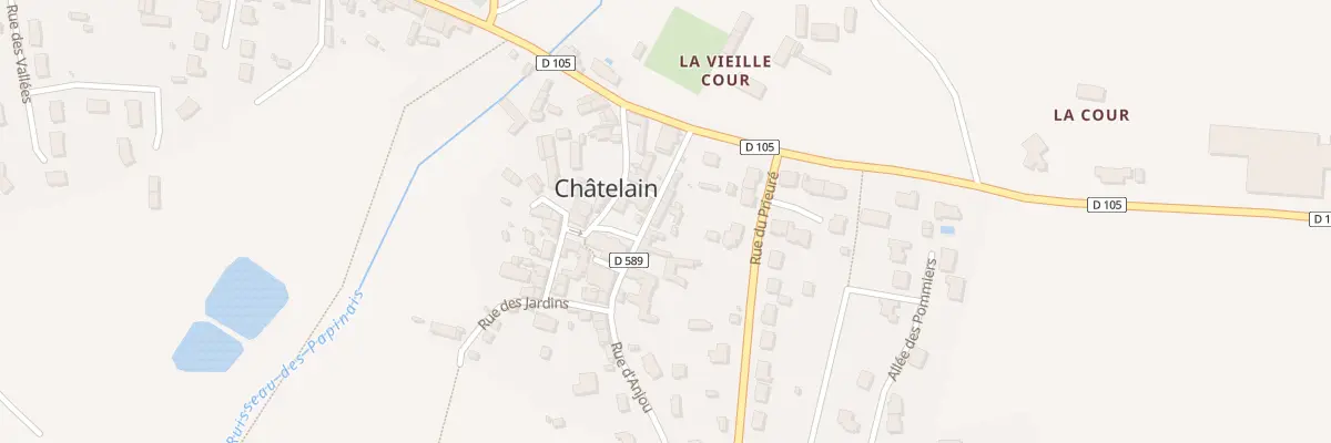 Plan du 5 Rue d’Anjou à Châtelain