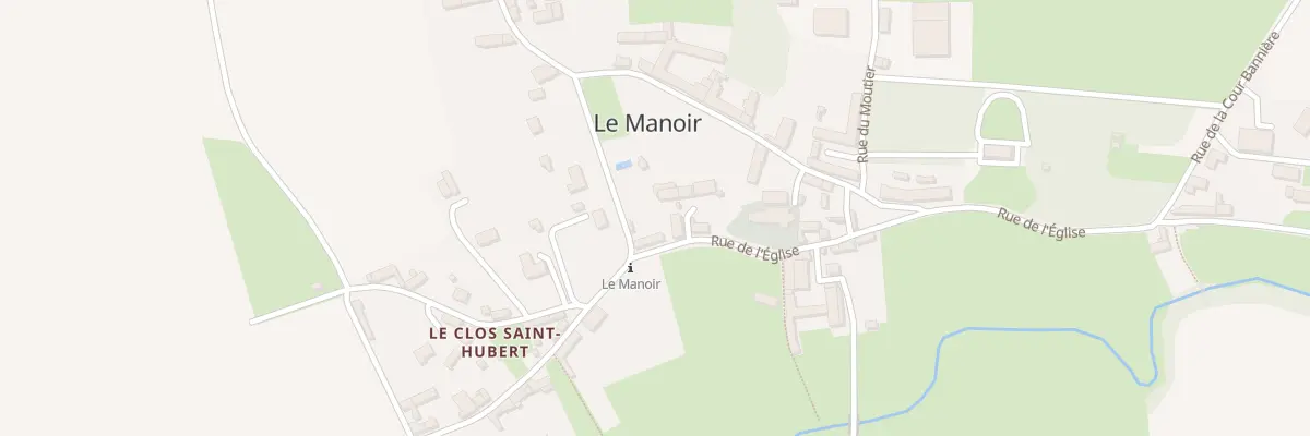 Plan du 5015 Rue de l’Église au Manoir