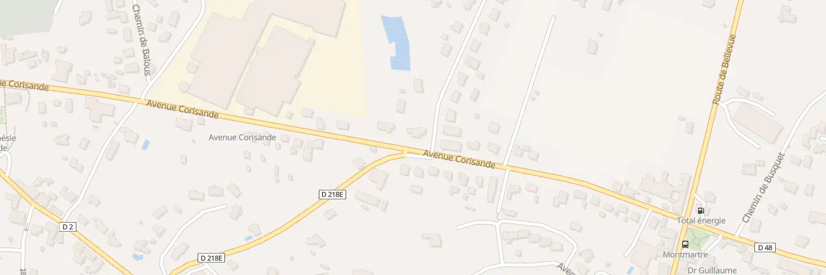 Plan du 344 Av Corisande à Hagetmau