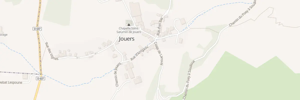 Plan du 3 Che Arrigau à Accous