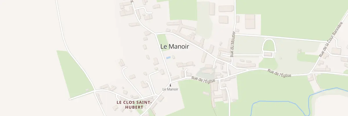 Plan du 5015A Rue de l’Église au Manoir