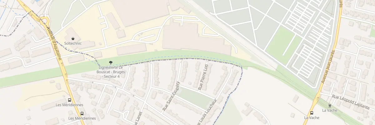 Plan du 9 Rue Saint-Exupéry au Bouscat