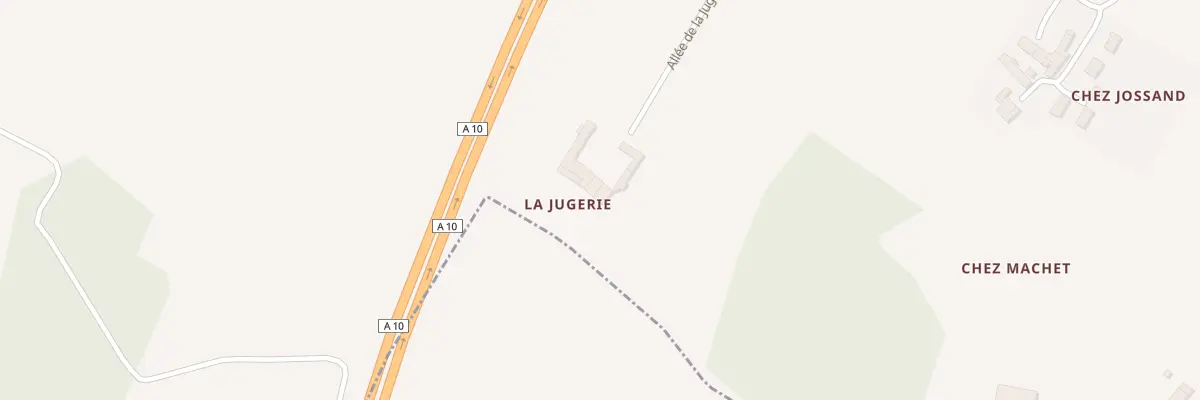 Plan du 68B All de la Jugerie à Jazennes