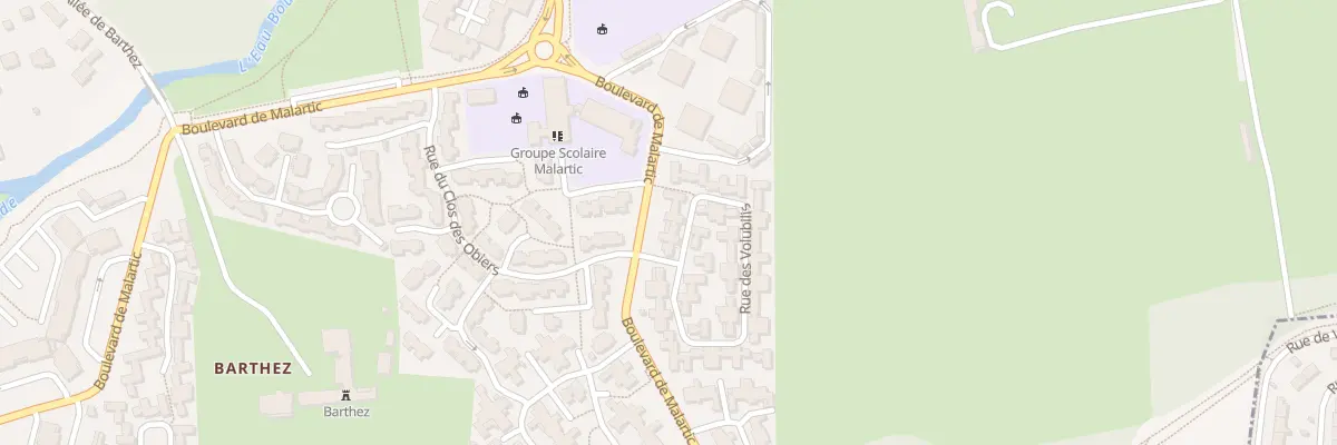 Plan du 24 Rue des Volubilis à Gradignan