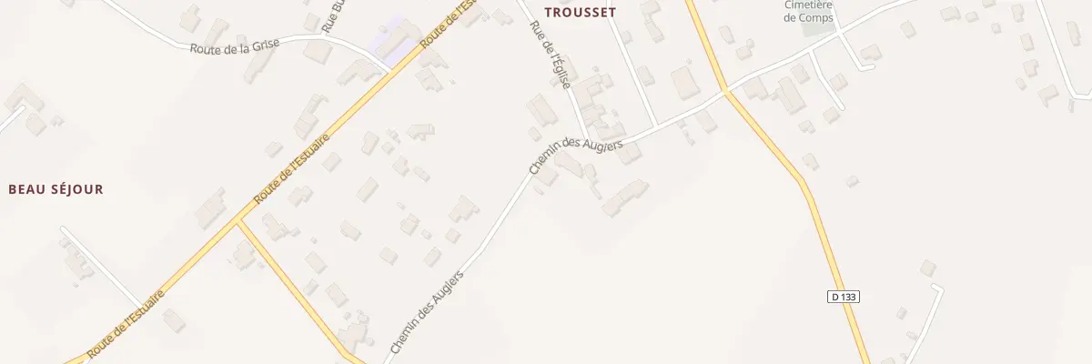 Plan du 13 Che des Augiers à Comps